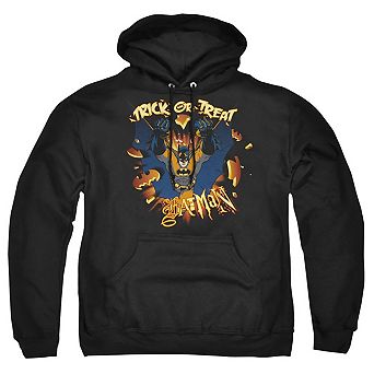 Batman Pumpkin Burst Adult Pull Over Hoodie