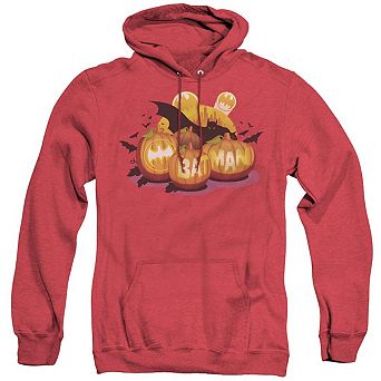 Batman Bat O Lanterns Adult Heather Hoodie