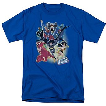 Justice League Of America Unlimited Short Sleeve Adult T-shirt