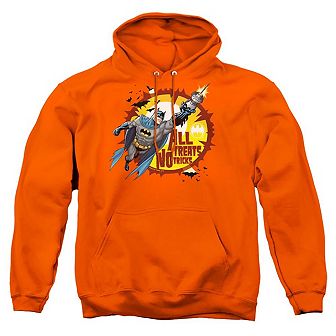 Batman All Treats Adult Pull Over Hoodie