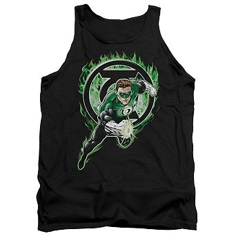 Green Lantern Space Cop Adult Tank Top