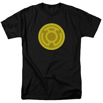 Green Lantern Yellow Symbol Short Sleeve Adult T-shirt