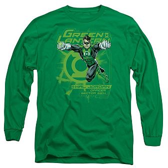 Green Lantern Sector 2814 Long Sleeve Adult T-shirt