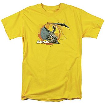 Batman Batarang Shot Short Sleeve Adult T-shirt