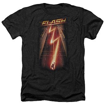 The Flash Flash Ave Adult Heather T-shirt