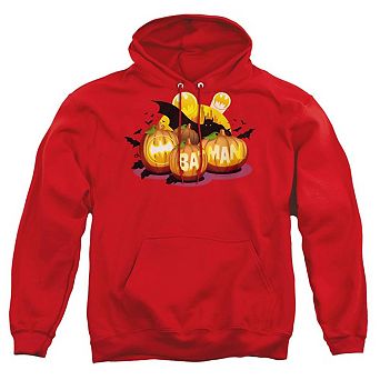 Batman Bat O Lanterns Adult Pull Over Hoodie