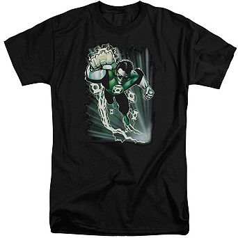 Justice League Of America Emerald Energy Short Sleeve Adult Tall T-shirt