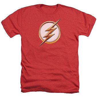 Flash Season 4 Logo Adult Heather T-shirt