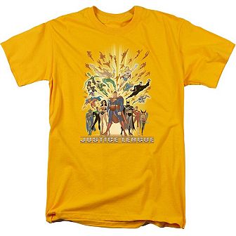 Justice League Of America United Short Sleeve Adult T-shirt