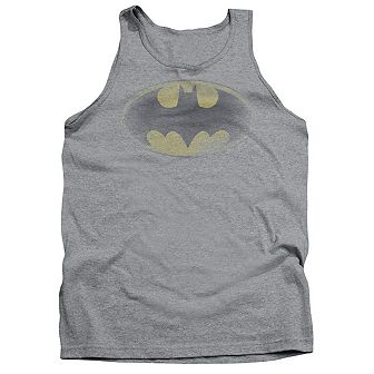 Batman Faded Logo Adult Tank Top