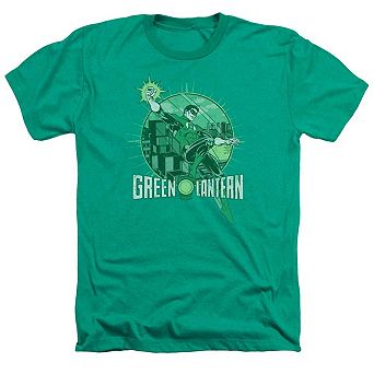 Dc Comics City Power Adult Heather T-shirt