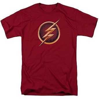 The Flash Chest Logo Short Sleeve Adult T-shirt