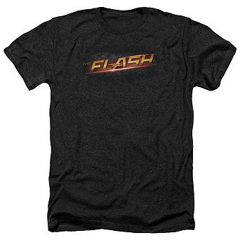 The Flash Logo Adult Heather T-shirt