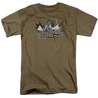 Batman Dark Knight Graffiti Short Sleeve Adult T-shirt