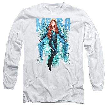 Aquaman Movie Mera Long Sleeve Adult T-shirt