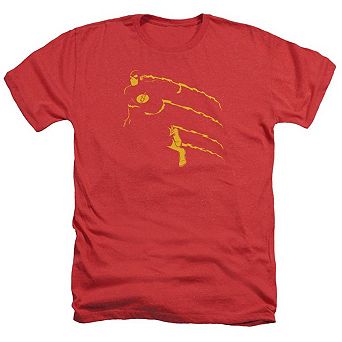 Dc Comics Flash Flash Min Adult Heather T-shirt