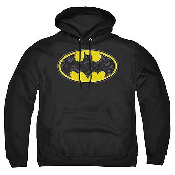 Batman Bats In Logo Adult Pull Over Hoodie