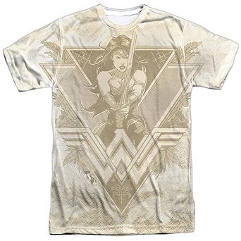 Batman V Superman Greek Goddess Short Sleeve Adult Poly Crew T-shirt