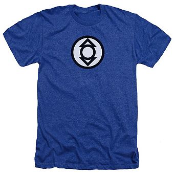Green Lantern Indigo Tribe Adult Heather T-shirt