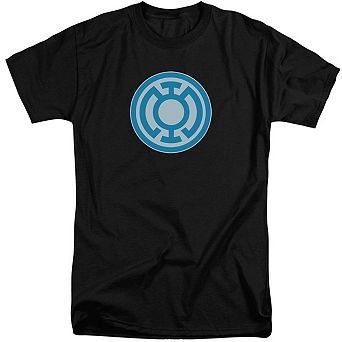 Green Lantern Blue Symbol Short Sleeve Adult Tall T-shirt