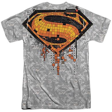 Batman V Superman Super Tech Sub Short Sleeve Adult Poly Crew T-shirt
