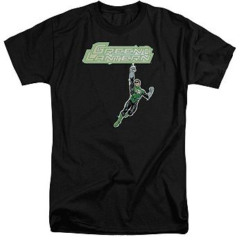 Green Lantern Energy Construct Logo Short Sleeve Adult Tall T-shirt