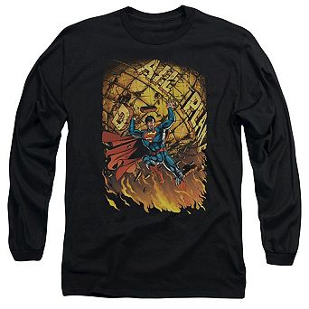 Superman Superman 1 Long Sleeve Adult T-shirt