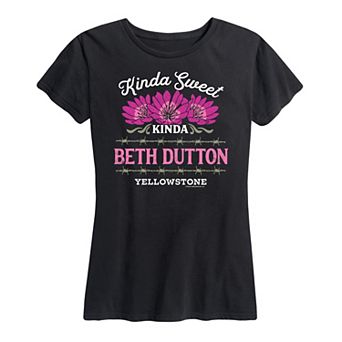Women's Yellowstone Kinda Beth Dutton Graphic Tee