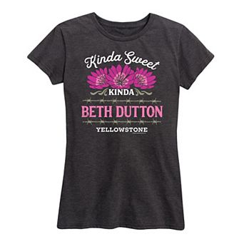 Women's Yellowstone Kinda Beth Dutton Graphic Tee