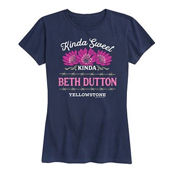 Women's Yellowstone Kinda Beth Dutton Graphic Tee