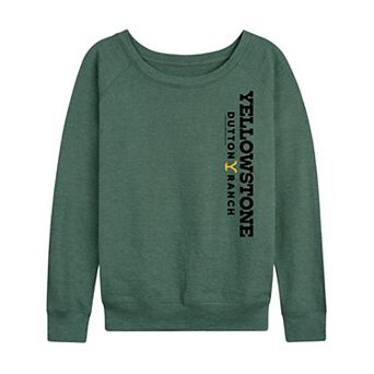 Women's Yellowstone Dutton Ranch French Terry Long Sleeve Tee