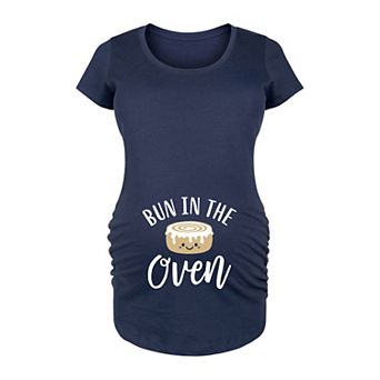 Maternity Bun In The Oven Belly Graphic Tee