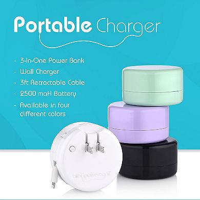 BibiPowerbank 3-in-1 Lightning Wall Charger