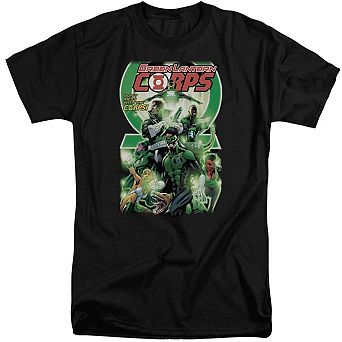 Green Lantern Gl Corps 25 Cover Short Sleeve Adult Tall T-shirt