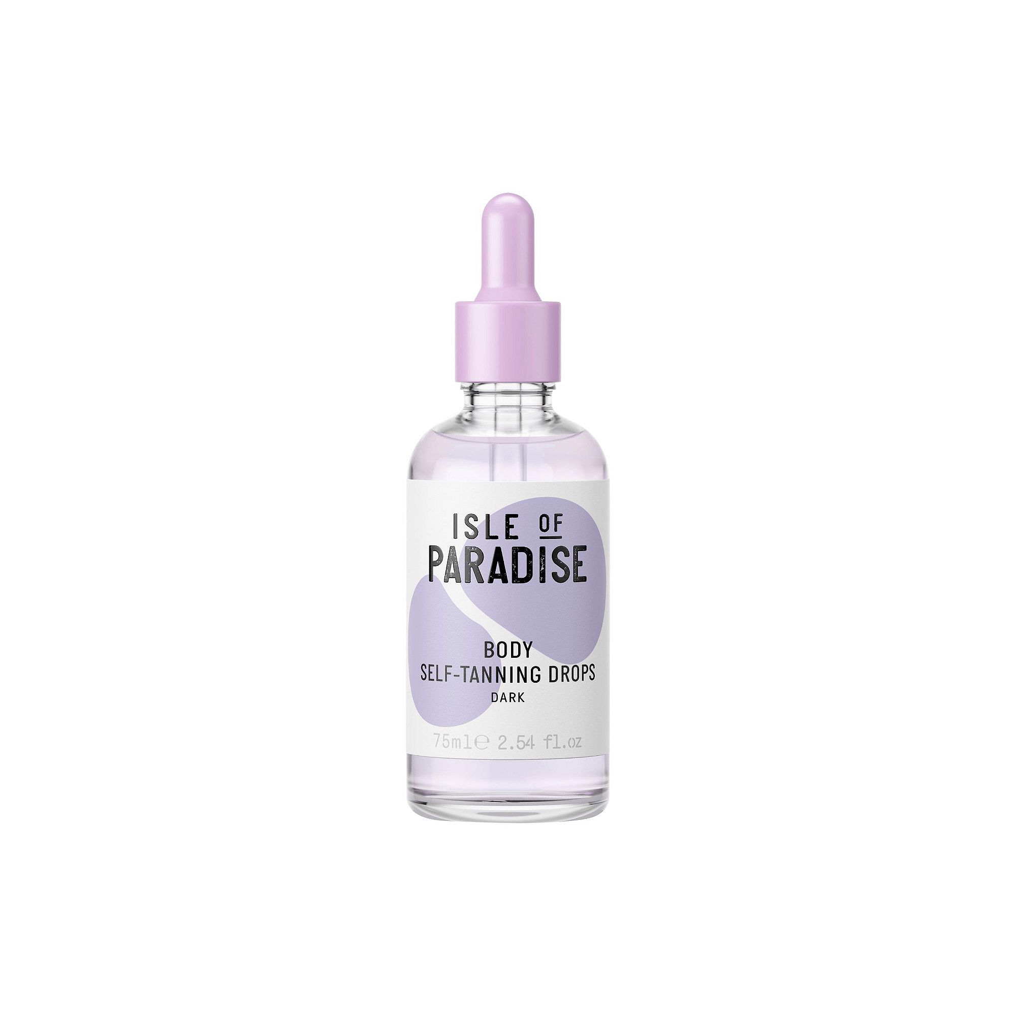 Isle of Paradise Self-Tanning Firming Body Drops, Size: 2.5 FL Oz, Dark