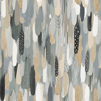 RoomMates Brushstroke Peel & Stick Wallpaper