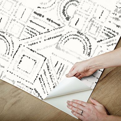 RoomMates Brisbane Peel & Stick Wallpaper