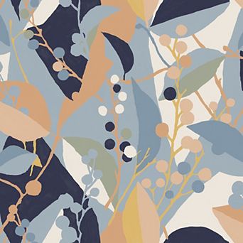 RoomMates Adelaide Modern Botanical Peel and Stick Wallpaper