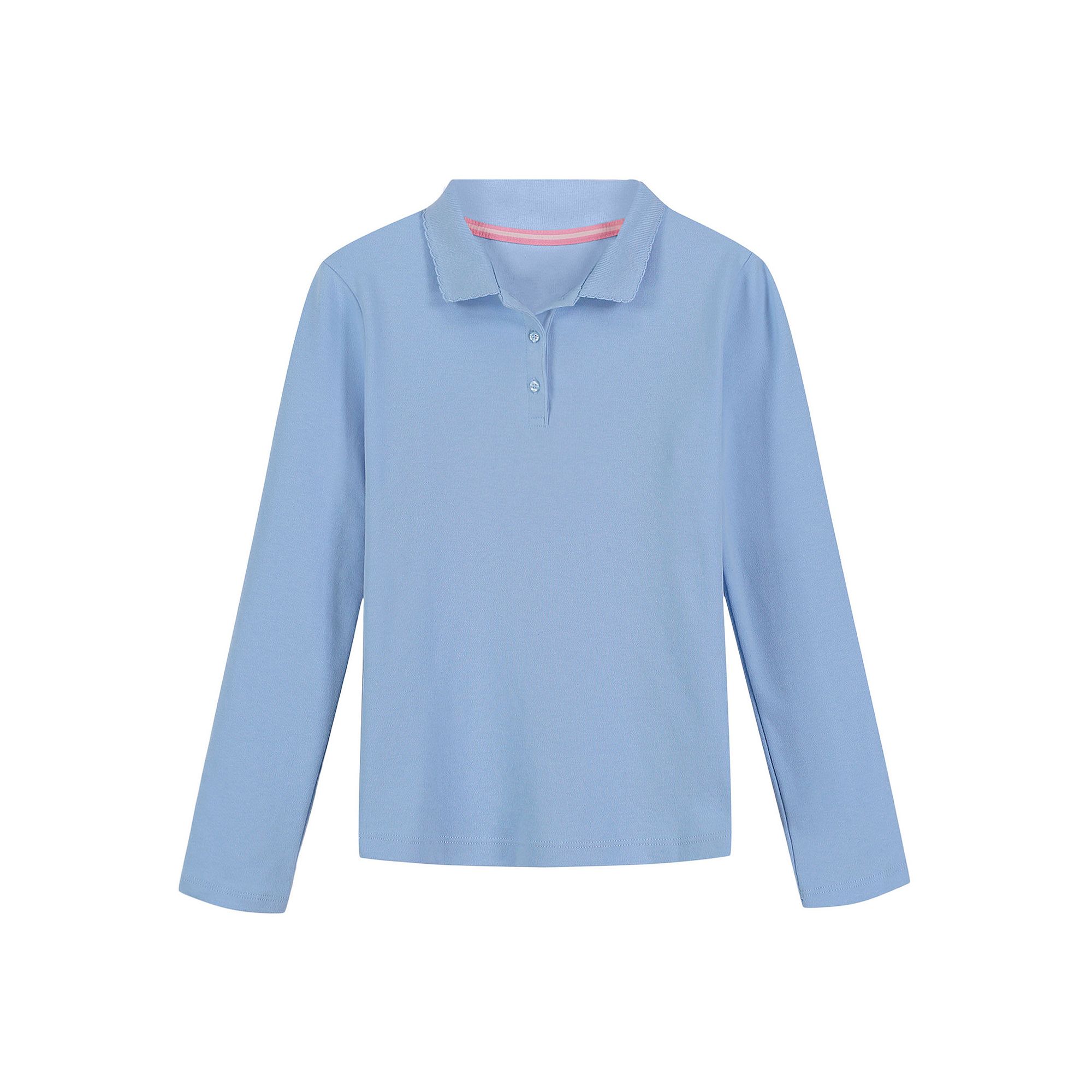Girls 4-18 IZOD Long Sleeve Polo in Regular & Plus, Girls, Size: 10-12 PLU