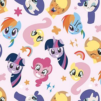 RoomMates My Little Pony Toss Pink Peel & Stick Wallpaper