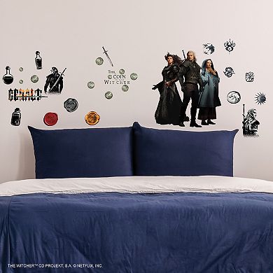 RoomMates The Witcher Characters Wall Decals