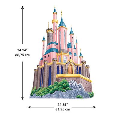 Disney Princess Castle XL Giant Wall Decals with String Lights by RoomMates