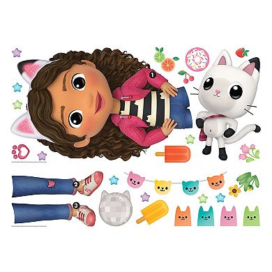 RoomMates Gabby's Dollhouse Character Giant Wall Decals