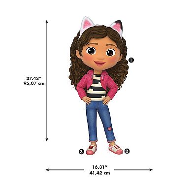 RoomMates Gabby's Dollhouse Character Giant Wall Decals