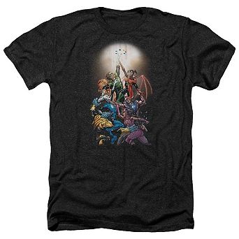 Green Lantern Gl New Guardians 1 Adult Heather T-shirt