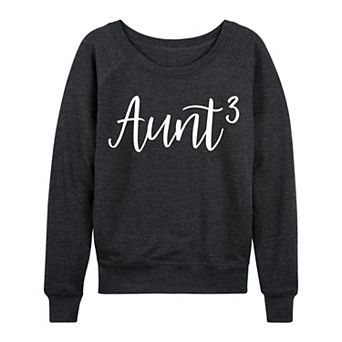Women's Aunt Cubed French Terry Long Sleeve Tee