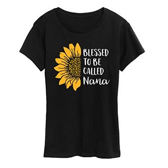 Women's Blessed To Be Called Nana Graphic Tee