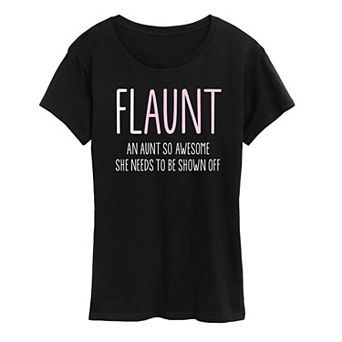Women's Flaunt Definition Graphic Tee