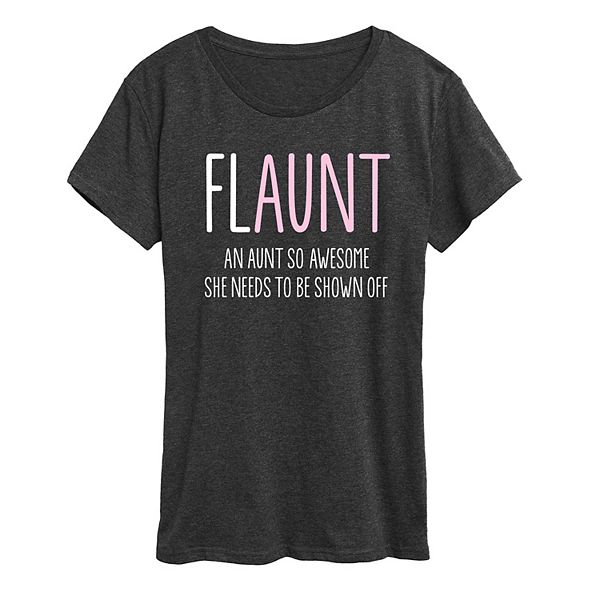 Women's Flaunt Definition Graphic Tee