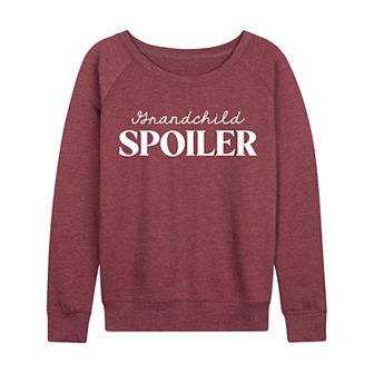 Women's Grandchild Spoiler French Terry Long Sleeve Tee